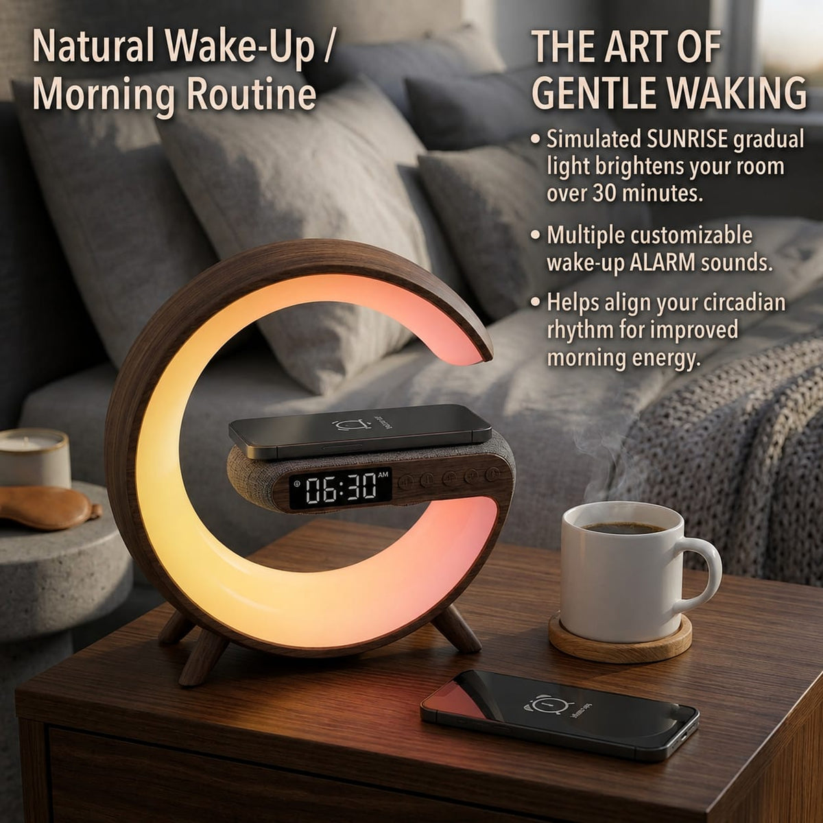 G-Shape Smart RBG Lamp - 5 in 1